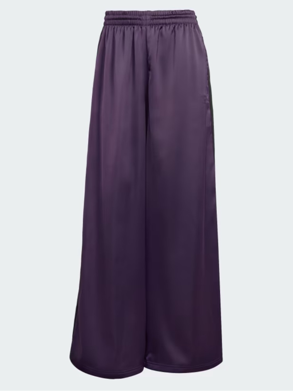 Adidas ADICOLOR SATIN WIDE LEG TRACK PANTS - Picture 4 of 14